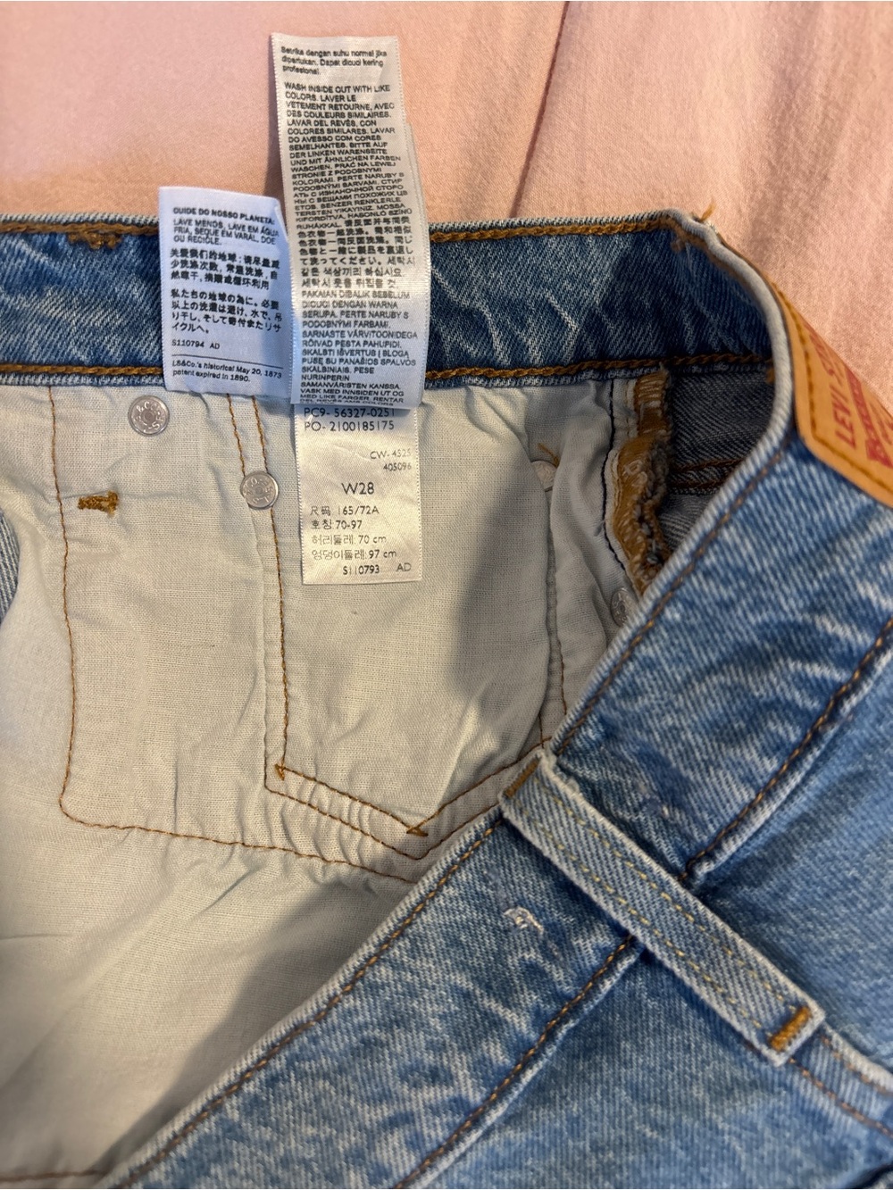 Levi's Light Blue Women's Jean Shorts
